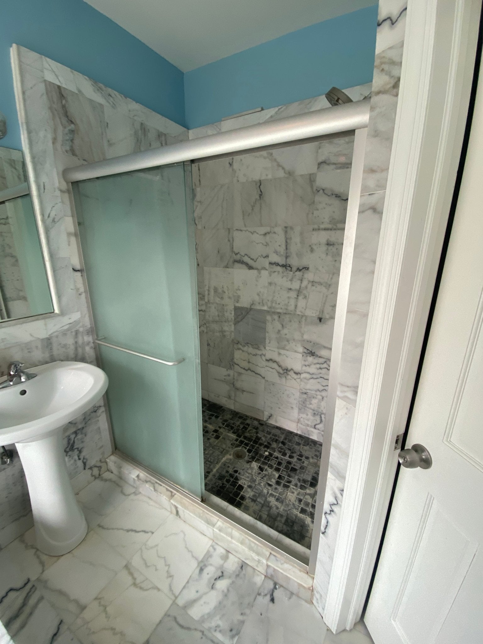 Leaking Shower Pan Replacement before