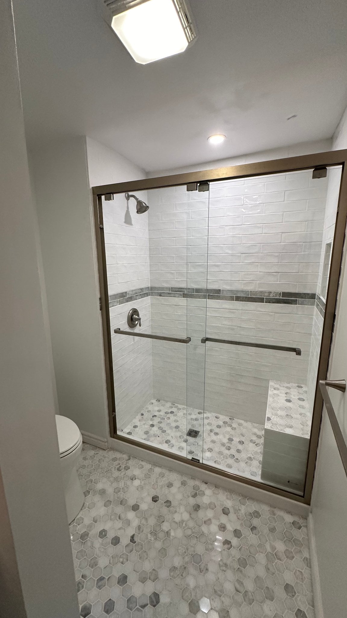 Tub-to-Shower Conversion after