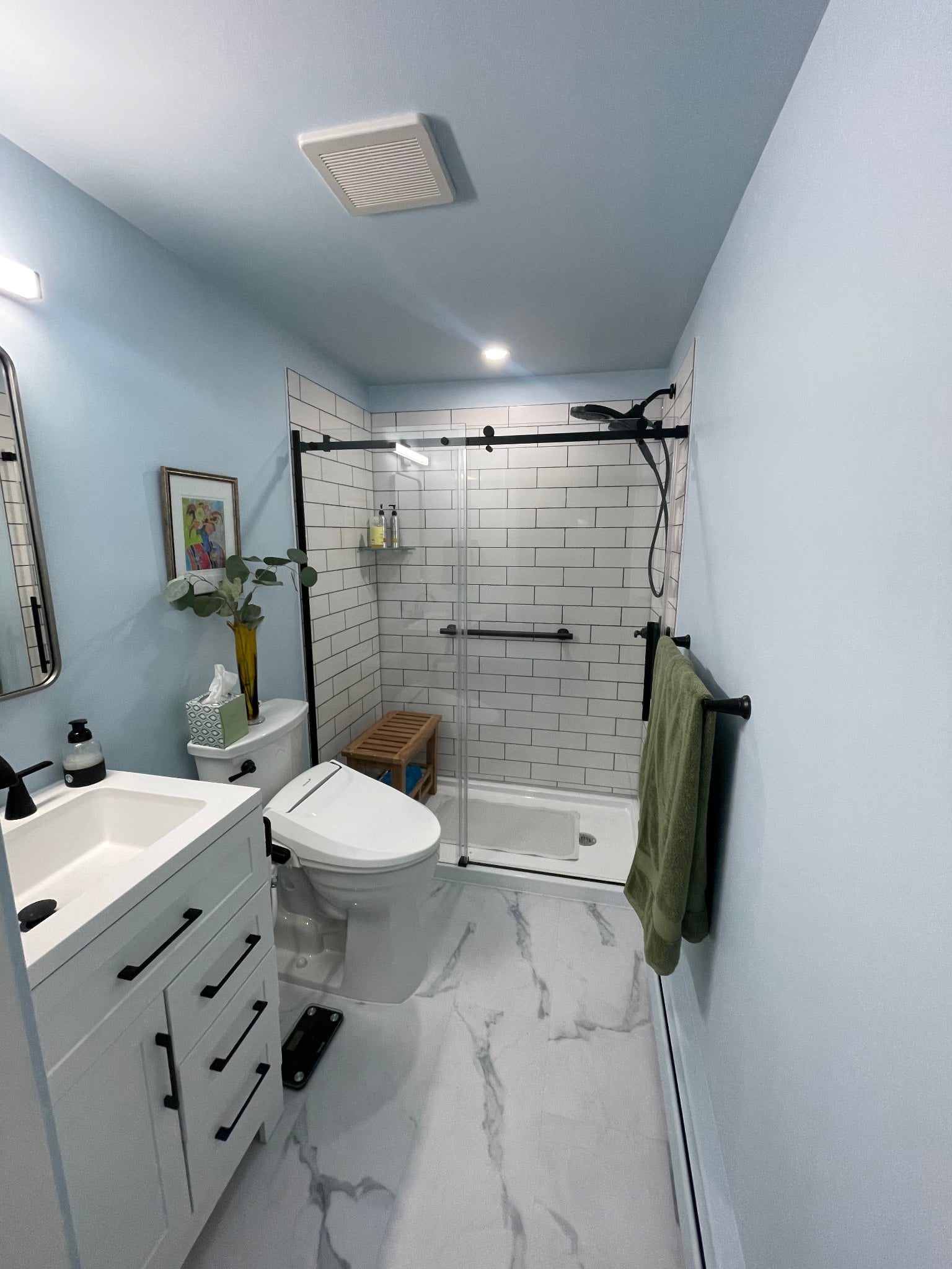 Frameless Shower Door — Trinity Custom Remodeling